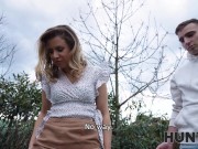 HUNT4K. Public, Kinky, and Ready to Cum. Hot sex with Andrea 3/16