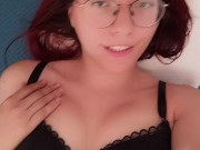 Du schaust als cuck beim Sex zu und leckst meine besamte Pussy sauber 1/16