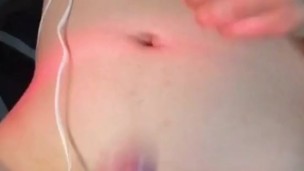 [SURROUNDING MOAN] Young Asian Student masturbate for broadcast show and cummed