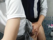 Colegiala me masturba y me da de sentones por pasar su materia 3/16