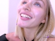 Super cute Blonde Teen fucks  7/16