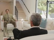 Hot Babes Cindy and Vanessa Sky Fuck Rich Dude For Some Cash - LETSDOEIT 1/16