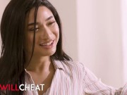 SHE WILL CHEAT - Boiling Hot Avery Black Gets Her Pussy Drilled By Her Husband's Assistant 1/16