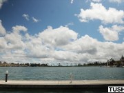 TUSHY Blonde MILF dped in threesome 1/16