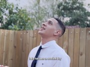 Religious man with lust problems preaches in the wrong house 1/16