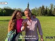 HUNT4K. Pond Pound. Hot sex with Suzie Sparklez 2/16