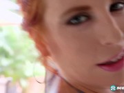 Hot MILF Red Vixen Plays with Herself 8/16