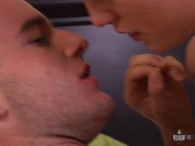 Bi College Fucks - Colt and Tyler flip fuck with Jamie in a bi anal 3some 14/16