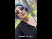 I OFFERED A STRANGER TO FUCK ME IN THE FOREST FOR MONEY 2/16