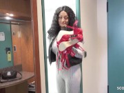 GERMAN SCOUT - First Anal Sex for Big Tits Tattoo Model Mia Roux at Pickup Casting