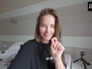 Er fickt mich in El Arenal, Mallorca. Das Zimmermädchen stört uns, doch er fickt mich weiter. Vlog 3/16