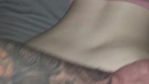 Amateur Brunette Wife Loves Thick Cum in Her Tight Pussy!