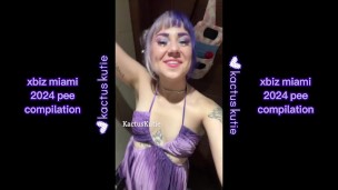 xbiz miami 2024 pee compilation
