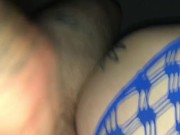 Fat ass shaking on dick