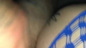 Fat ass shaking on dick