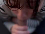 気持ちいいごっくんフェラしてくれる変態な彼女♡cum 11/16