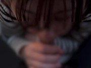 気持ちいいごっくんフェラしてくれる変態な彼女♡cum 7/16