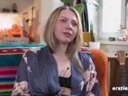 Ersties - Lesemaus Nelio macht es sich mit ihren Fingern, bis sie kommt 16/16