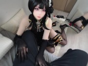 碧蓝航线镇海Cosplay 和镇海体液の交合，笨蛋处男指挥官被镇海一点点引导，从此爱上性爱。 5/16