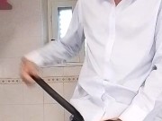 Francesco Mancino si fa la doccia e si mette la crema 14/16