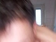 Francesco Mancino si fa la doccia e si mette la crema 7/16