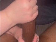 PAWG Jacking off BBC Handjob 1/16