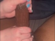 PAWG Jacking off BBC Handjob 6/16