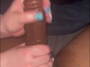 PAWG Jacking off BBC Handjob 7/16