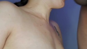 Submissive slut gets her mouth fucked