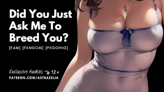 ASMR] Mommy Dom Pegging Leads to Breeding your Hole [Audio ...