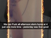 I caught my BF Snap cheating with hot neighbor (juicy Lousie) 10/16