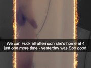 I caught my BF Snap cheating with hot neighbor (juicy Lousie) 11/16