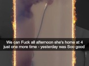 I caught my BF Snap cheating with hot neighbor (juicy Lousie) 12/16