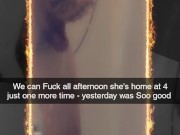 I caught my BF Snap cheating with hot neighbor (juicy Lousie) 8/16