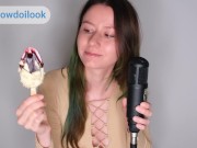 Wet mouths sounds 💦👅 Imagine your dick instead of my ice cream 🍦 ASMR 3/16