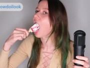Wet mouths sounds 💦👅 Imagine your dick instead of my ice cream 🍦 ASMR 6/16