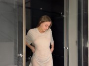 Transparent clothes dry vs wet 15/16