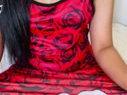 teengirl fuck with step bro weare nightdress 1/16