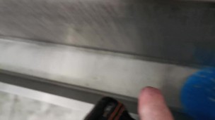Peeing in a urinal