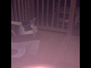 Fun naked nude around his friends 9/16