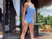 Doing public yoga naked! 1/16