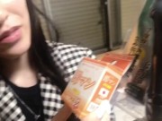 媚薬クリームでヌルヌル状態にして極細バイブ入れた結果...💛素人,無修正,オナニー,YouTuber 1/16