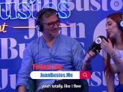 Jessica Sodi fulfills fantasy and cums with her big tits in the sex machine Juan Bustos podcast 16/16