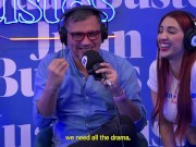 Jessica Sodi fulfills fantasy and cums with her big tits in the sex machine Juan Bustos podcast 4/16