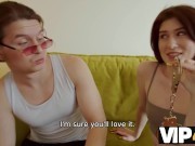 Vip4k. Hot Girls Surprise Hot Man With A Great Show With Sexy Moans 4/16