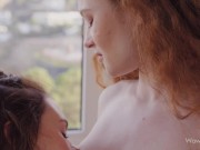 WOWGIRLS Amazing lesbian couple Kinsley White and Sofilie fingering and licking each other's pussy 12/16