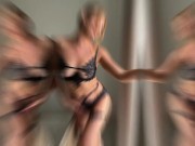 A beauty with a big ass caresses her pussy in different positions and brings herself to orgasm 4/16