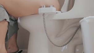 I really had to go, I don't know your watching me pee and use the bidet!