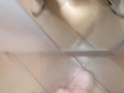 Mi sego pensando alla mia figliastra ,con tanta sborra sullo specchio 3/16