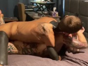 Oil Massage Sex Romantic Rough Passionate Tattooed Big Dick Daddy Hoss Kado Fucking MILF Dacey Belle 5/16